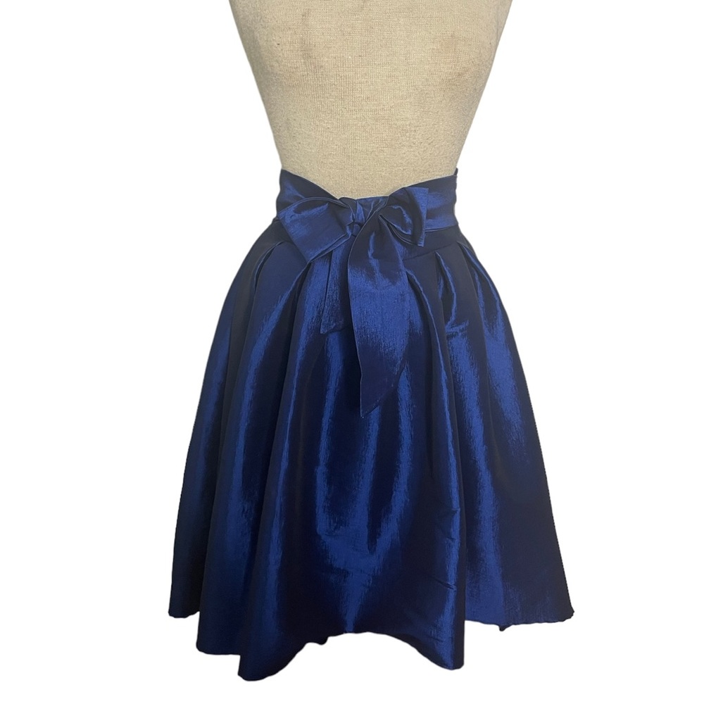 Royal Blue High Low Skirt